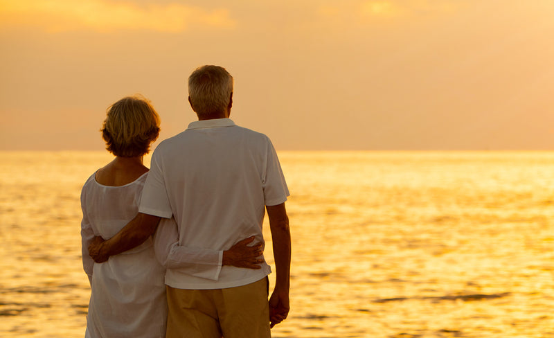 Couple at sunset